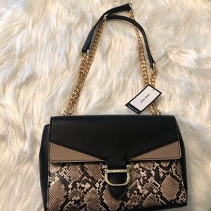 Snake pattern Nine West purse